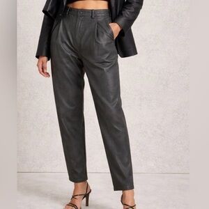 AG Adriano Goldschmied Rory Pleated Carrot Trouser Pants Sz 27